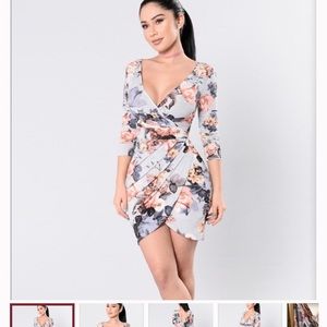 Fashion Nova Floral Dress 2X